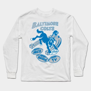 1956 Baltimore Colts - Replica Long Sleeve T-Shirt